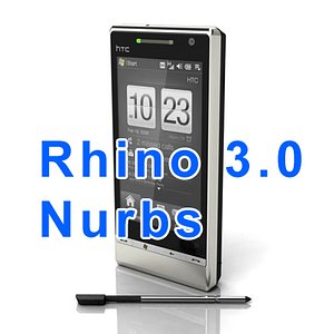 3d htc touch diamond 2 model