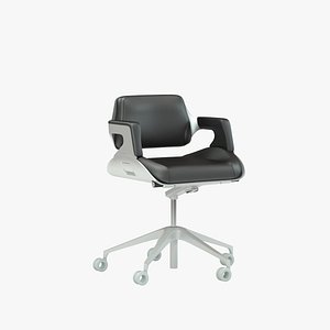 Interstuhl Silver Low Back Office Chair