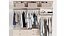 Wardrobe wall module dresses  clothes 2