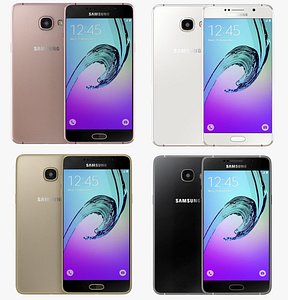 3d model samsung galaxy a5 2016