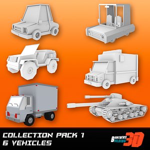 Collection Low Poly Six Pack 1