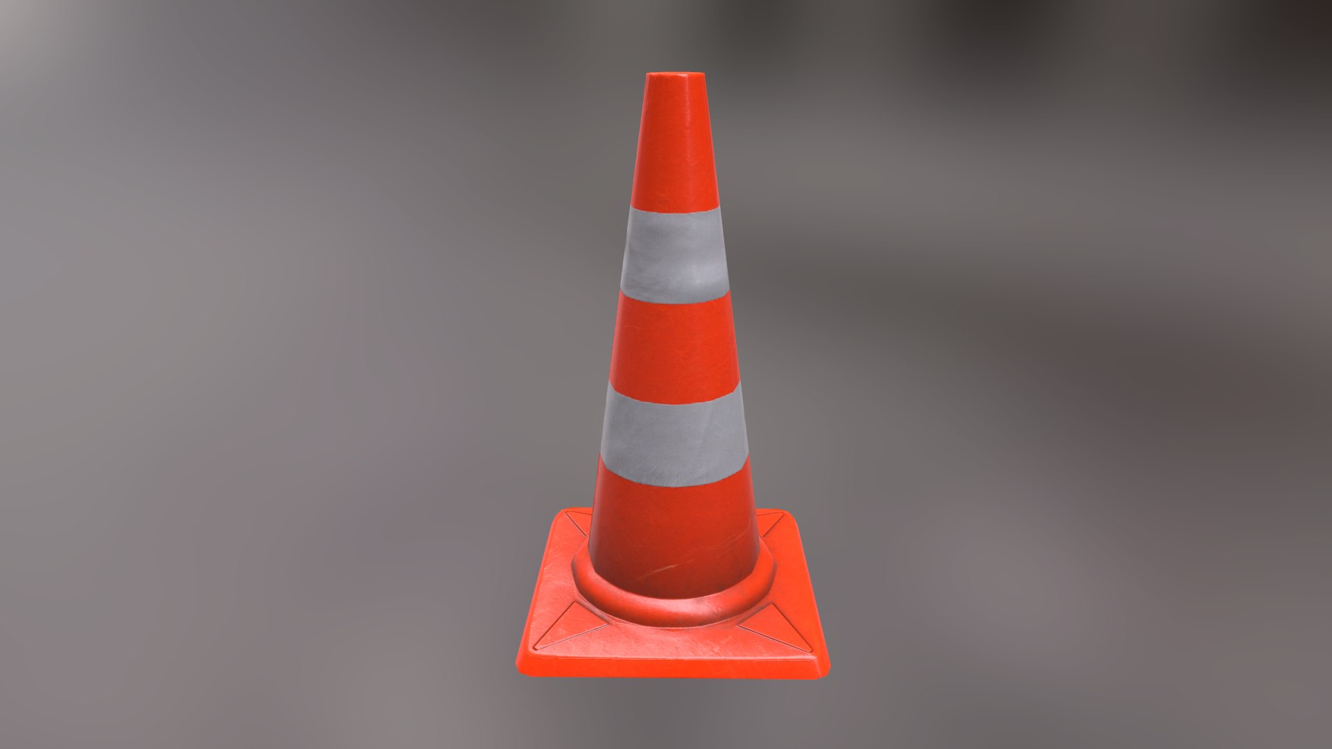 Traffic Cone 3D Model - TurboSquid 1896827