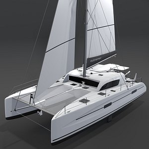 3D Outremer 45 Catamaran 3D
