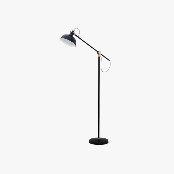 3d Ikea Ranarp Floor Lamp Model, White Floor Lamp And Matching Table