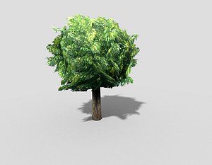 3d model games tree