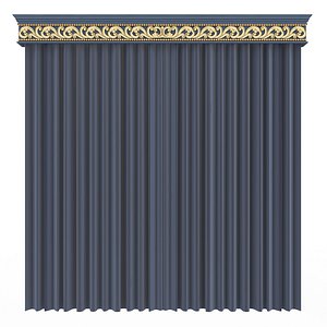 Cornice Classic Curtain 011 3D model