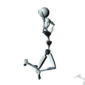 Mocap Basketball dunk T05 3D model
