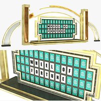 Wheel of Fortune Word Board