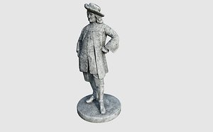 Old Man Staue
