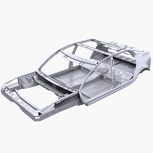 car frame 3D model