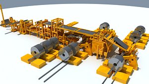 Steelmaking Equipment 3D model