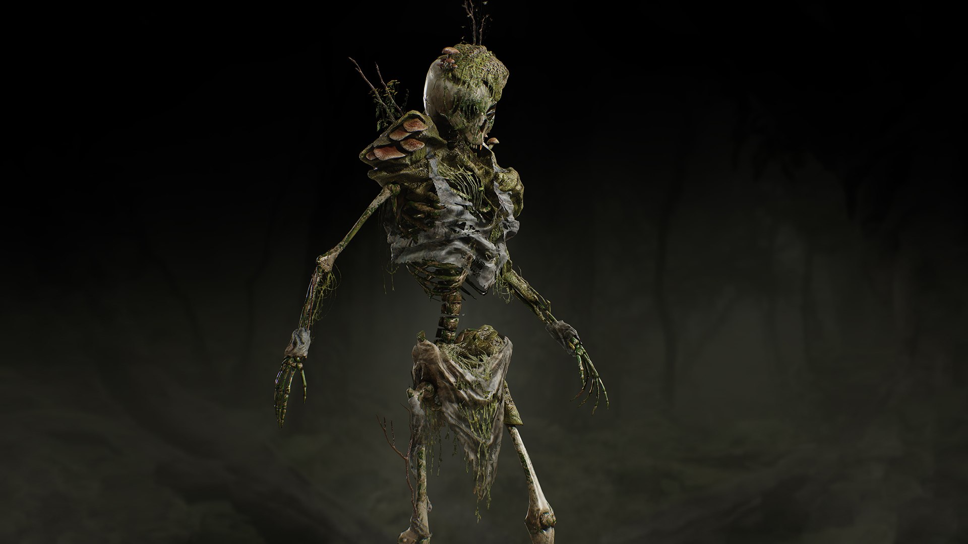 3D Model Drowned Bones Of The Damned - TurboSquid 2380329