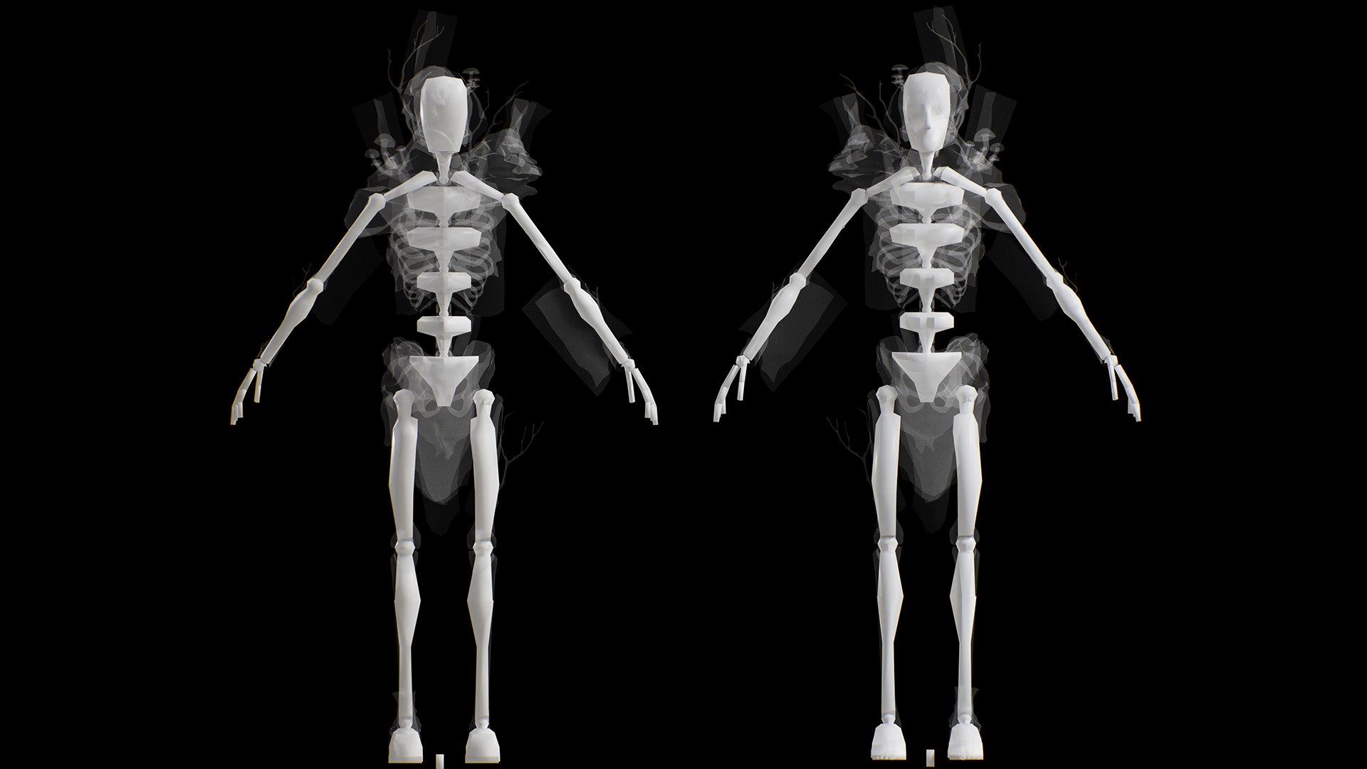 3D Model Drowned Bones Of The Damned - TurboSquid 2380329