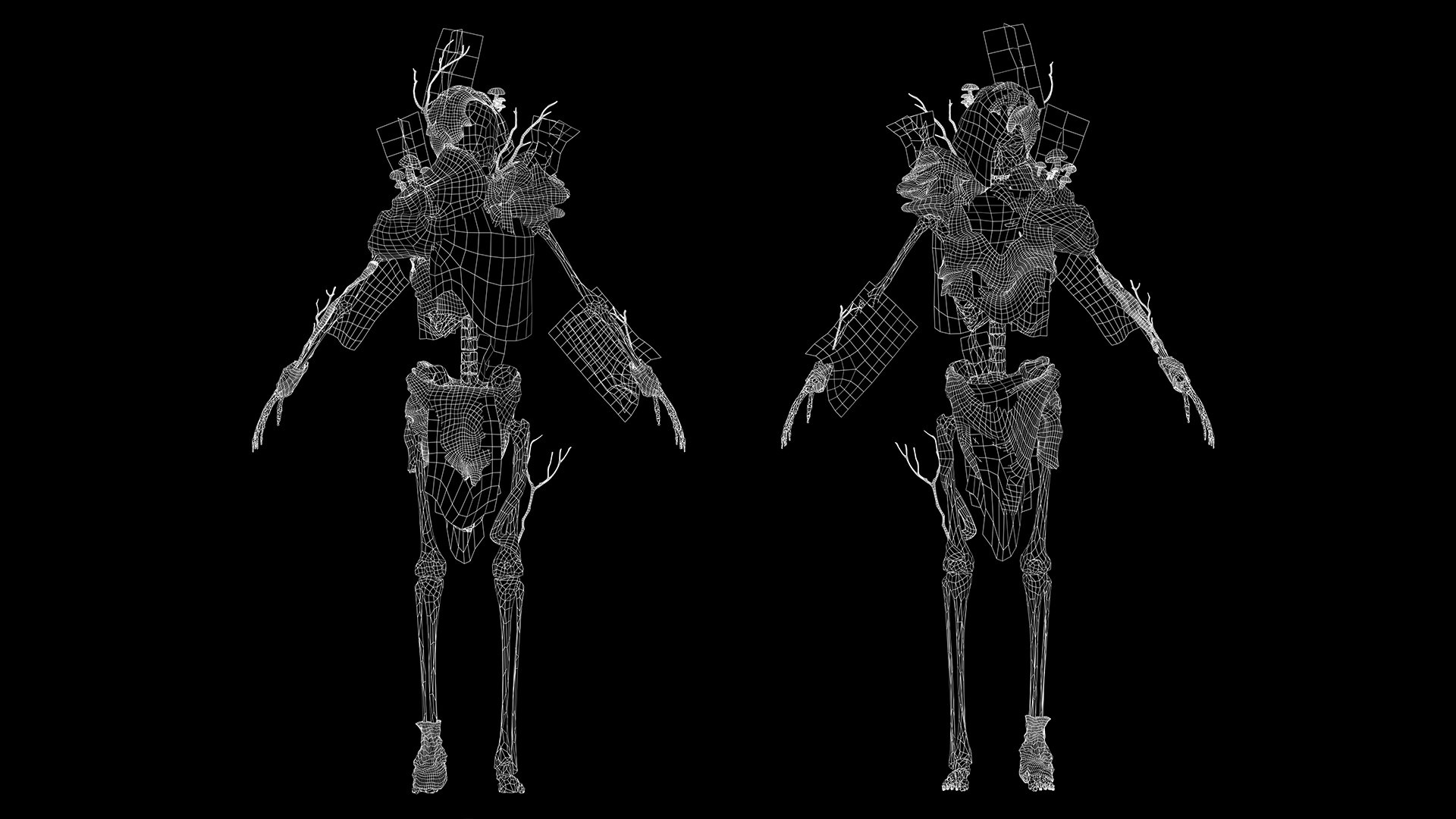 3D Model Drowned Bones Of The Damned - TurboSquid 2380329