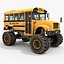 School bus monster truck