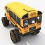 School bus monster truck
