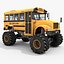 School bus monster truck