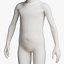 Rigged Male Female and Child Mannequin 3D model