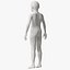 Rigged Male Female and Child Mannequin 3D model