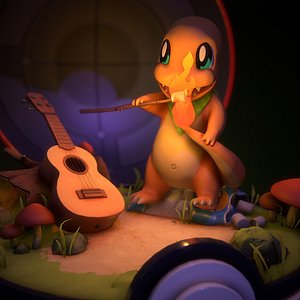 3D model Charmander
