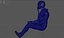 pilot sitting pose - model