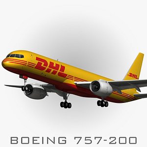 max boeing 757-200 dhl
