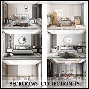 3D 14 Bedrooms - Collections 15 - 16 - 17 model