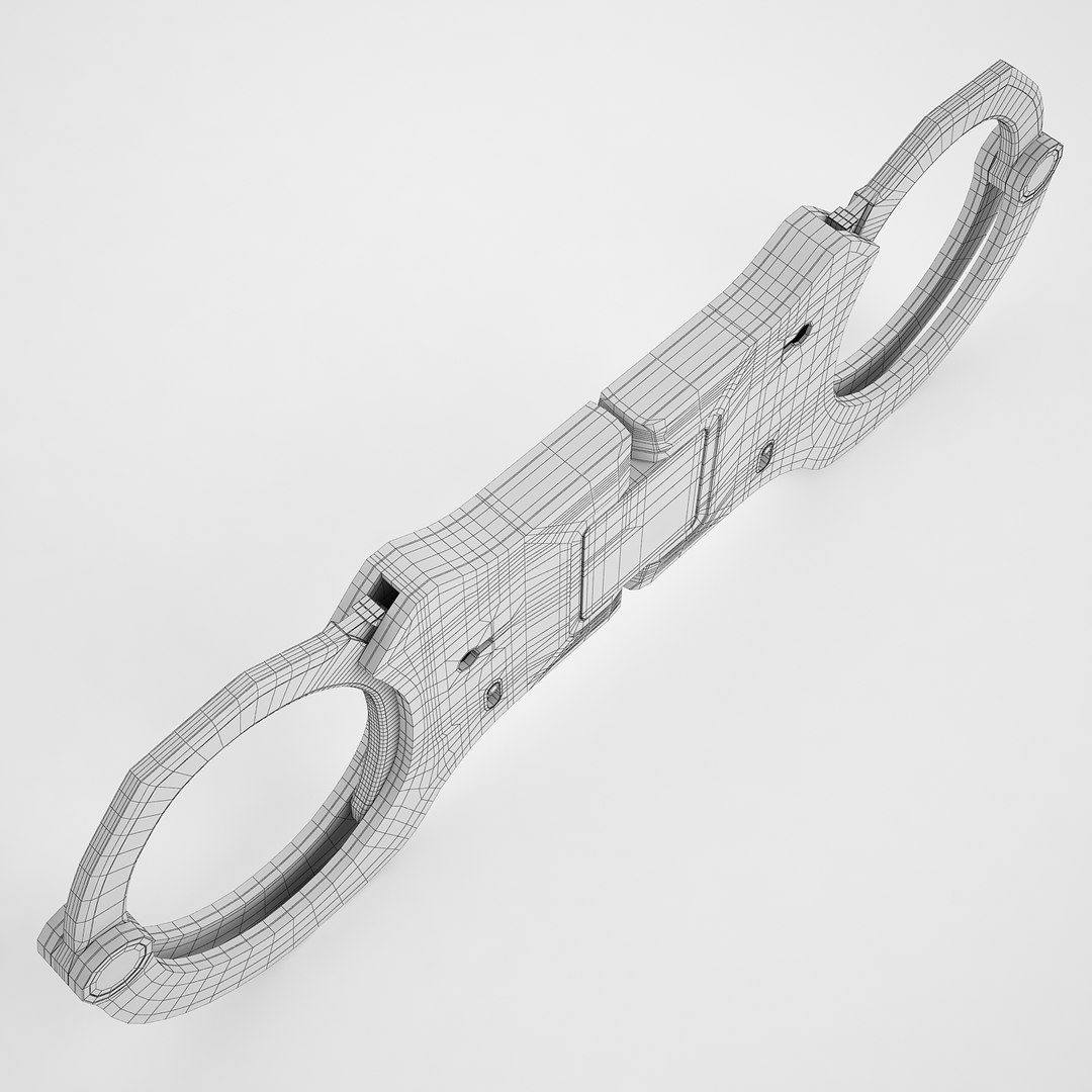 3D Rigid Handcuffs - TurboSquid 1209406