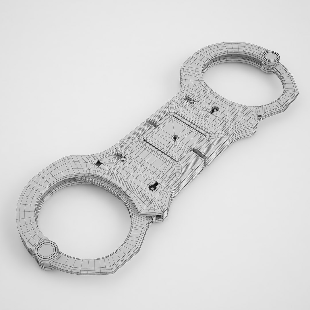 3D Rigid Handcuffs - TurboSquid 1209406