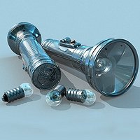 flashlight with lightbulb