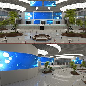 E-Congress Center 4 3D model
