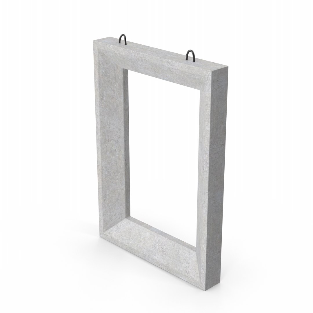 Concrete Window Panel 3D Model - TurboSquid 2072310