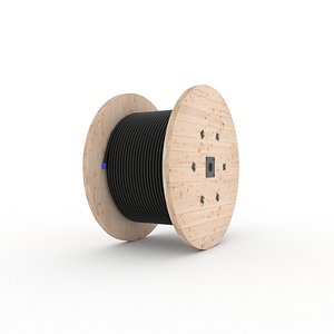 cable wood 3D model