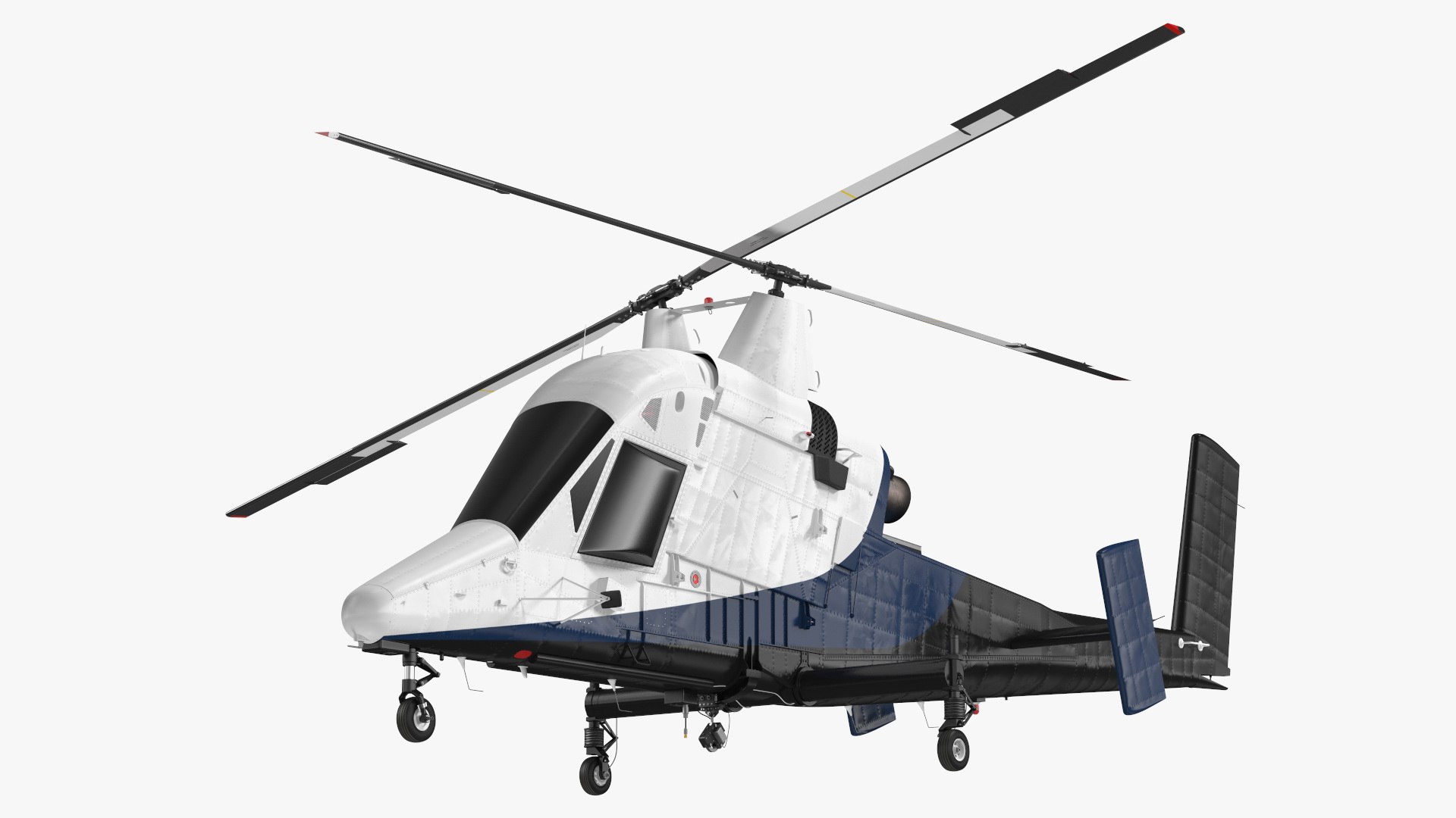 Kaman K Max Synchropter Exterior Only 3D model preview