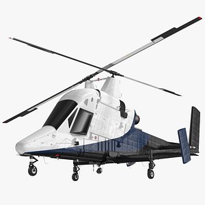Kaman K Max Synchropter Exterior Only 3D