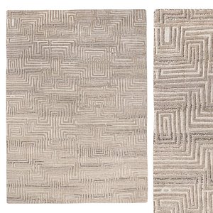3D NAVI SILK LINEN RUG