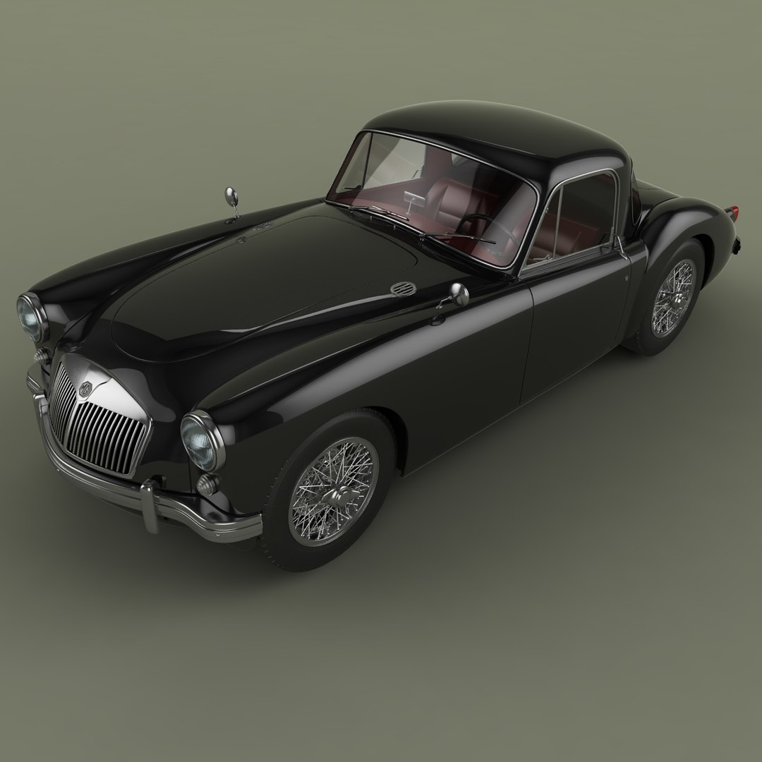 3d Mg Mga Coupe