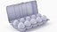 Egg Carton 02 3D Model