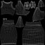 Bowknot Belt Pencil Skirt Sleeveless Wrap Dress