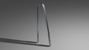 Tongs Obj Blend 3D model