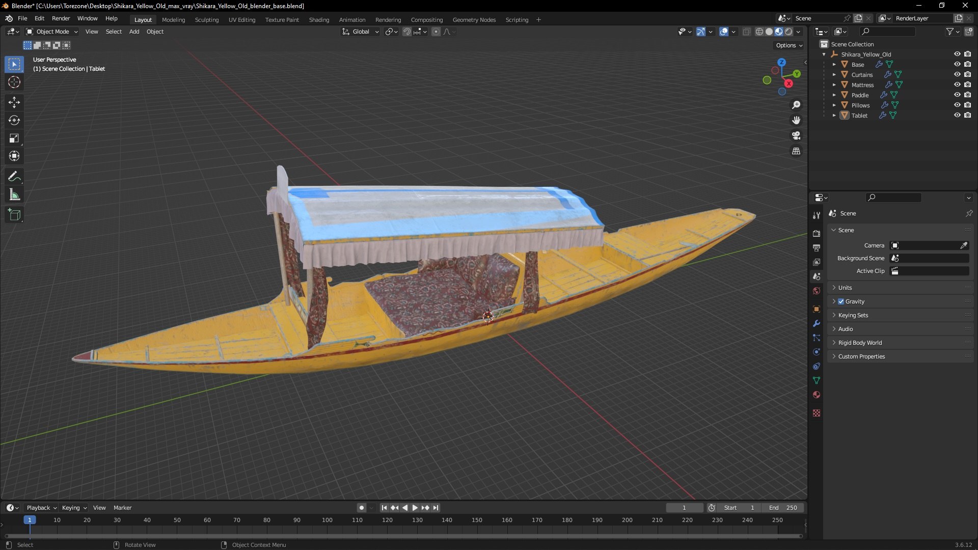 3D model Shikara Yellow Old https://p.turbosquid.com/ts-thumb/qM/XR4aDb/fO/shikarayellowold3dsmodel028/jpg/1728256445/1920x1080/fit_q87/492d43d880db86310818b77df053fb5bc2cee426/shikarayellowold3dsmodel028.jpg