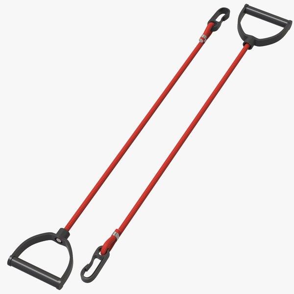 Resistance Band Workout Elastic 3D TurboSquid 1713839