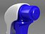 spray bottle 01 3d model