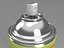spray bottle 01 3d model