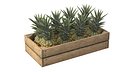 Pineapple Wooden Crate
