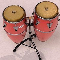 Conga and tumba (percussion)