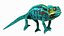 Panther Chameleon Rigged 3D model