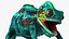 Panther Chameleon Rigged 3D model