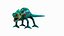 Panther Chameleon Rigged 3D model