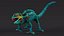 Panther Chameleon Rigged 3D model